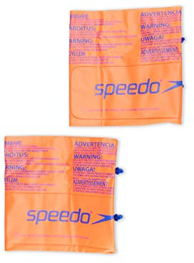 Speedo Kinder Lernen Schwimmen Roll Up Armbands, orange/blau, 8069451288