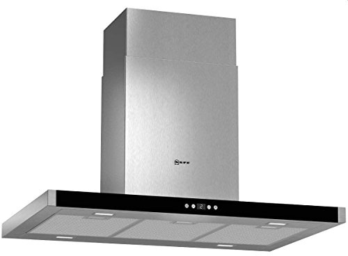 Neff I79MH52N1 cappa aspirante 730 m³/h Nero, Argento