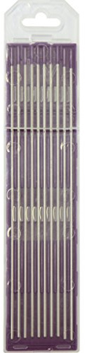 GYS - 046764 - Tungsten Electrodes – Diameter 2 mm – Purple for AC/DC – Stainless Steel/Cromium Nickel/Aluminium – Pack of 10