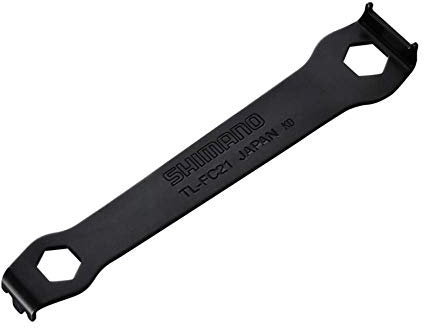 Shimano Werkzeug für Kettenblatt-Schrauben TL-FC21, schwarz, 9/10mm
