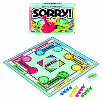 4 St ck General Sales Inc Hasbro Games Sorry