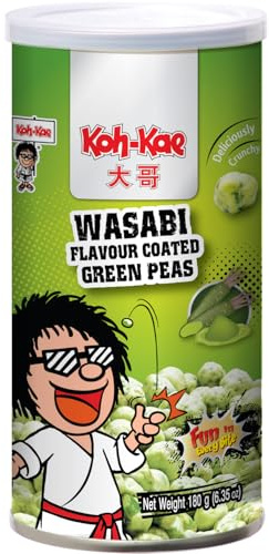 KOH-KAE Wasabi Coated Green Peas, 180 g