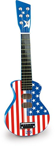 Vilac - 8333 - Instrument de Musique - Guitare Rock - Bleue USA