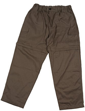 Abraxas Zipp-Off-Hose Übergröße, schwarz