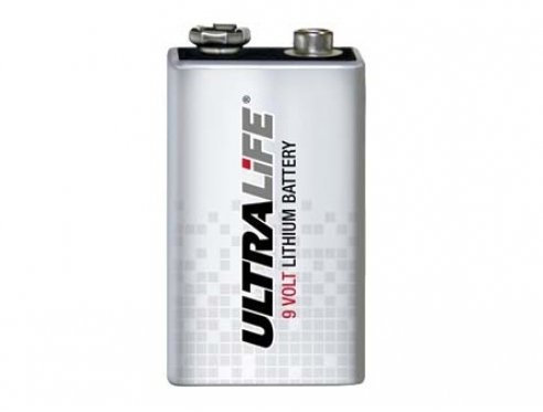 Batterie au lithium Ultralife type CR-9 V, 9 V, au lithium, 9 V Ultralife
