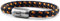 Fischers Fritze Armband Segeltau Makrele marineblau orange - Handgemacht im Geschenkkarton I Maritim & Wasserfest (22)