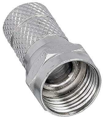 InLine® 69910B F-Stecker, Schwarz