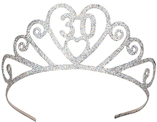 Beistle 60633-30 Glitzerndes Metall30 Tiara