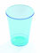 Mozaik 10 Turquoise Blue Plastic Cups 200ml