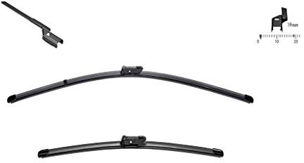 SWF VisioFlex Wischblatt Satz Nr. 460, Scheibenwischer, 2 Stück, unbekannt