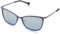 Police Unisex SPL191 Sunglasses, Semi Matt Light Blue I26X, 53mm