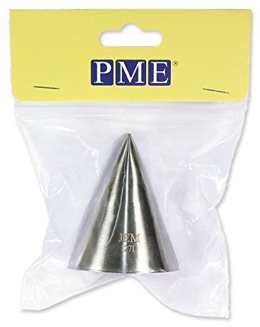 PME JEM Giant Rose Piping Nozzle no. 127D, Silver, 7 x 9 x 3 cm