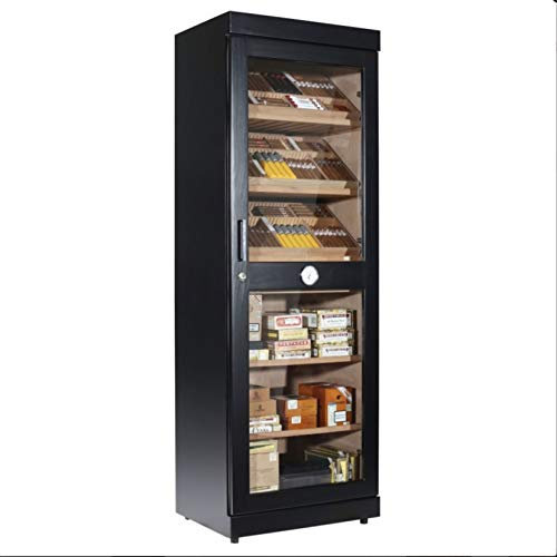 adorini Roma Electronic Humidor Cabinet Black