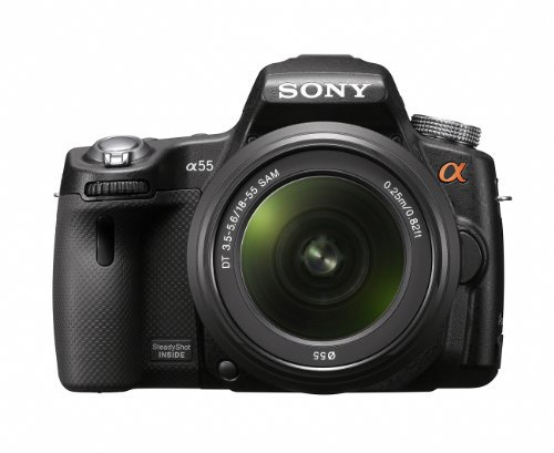 Sony SLT-A55VL Kit Reflex Simple 16 Mpix Objectif 18-55 mm
