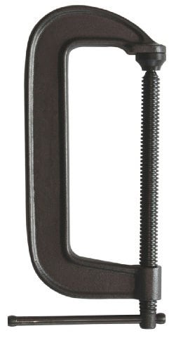 BESSEY 540-3 Ductile Alloy C-Clamp, 3 in. x 1 7/8 in. Throat Depth & 1,800 lb Clamping Force