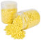 Dadeldo Living & Lifestyle Steine Deko Granulat fein 300g Weiss Streudeko Rocks Nuggets (Gelb)