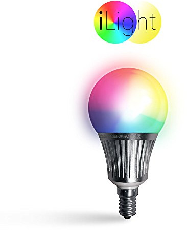 s.LUCE iLight E14 LED Glühbirne 5 W RGBW Farbwechsel Wifi Steuerung iPhone/iPad LED-Lampe