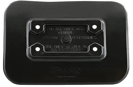 Scotty 0341-bk Scotty Klebepad für Schlauchboote, Schwarz