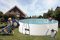 Gartenwelt Riegelsberger Pool Aufstellbecken-Set Splash 300x90 cm weiß mit Sandfilter