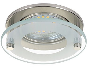 Briloner Leuchten LED Einbauleuchten-Set 7203-032, 3-flammig, matt-nickel, 4 Watt
