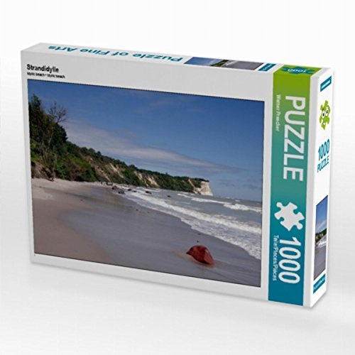 CALVENDO Puzzle Strandidylle | 1000 Teile Lege-Größe 64 x 48 cm Foto-Puzzle für glückliche Stunden