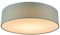 Qazqa - Modern Deckenleuchte I Deckenlampe I Lampe I Leuchte grün 40 cm inkl. LED - Drum mit Schirm LED I Wohnzimmer I Schlafzimmer - Textil Rund - LED geeignet