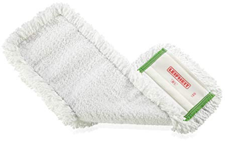 Leifheit Wischbezug Professional Dry, für alle Bodenarten, zieht Staub und Haare an wie EIN Magnet, Bodenwischer Ersatzbezug für Glatte Böden, Staubwischer für trockene Bodenreinigung