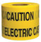 CAUTION ELECTRIC CABLE WARNING TAPE UNDERGROUND 25 MTRS