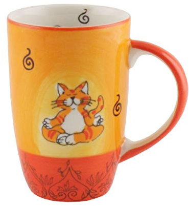 Mila Keramik-Designbecher, Oommh Katze | MI-95038 | 4045303950382