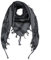 Superfreak Palituch zweifarbig klassisch°PLO Schal°100x100 cm°Pali Palästinenser Arafat Tuch°100% Baumwolle – alle Farben!!!, Grau/Schwarz, 100x100cm