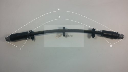 Corteco 19018111 Bremsschlauch vorne