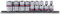 DOUILLES KING TONY 1/4 IMPERIALES (pouces) 6 PANS SUR RAIL