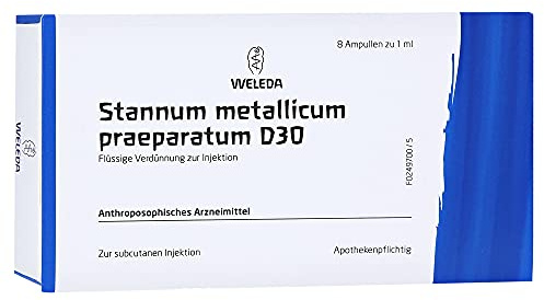 Stannum Metallicum Praeparatum D 30 Ampullen