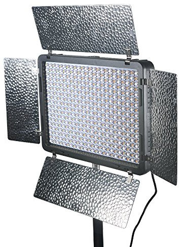 Mcoplus LED-420B CRI95 Bi-color LED Light 432PCS LED Lamp 2800LM 3200K-7500K Color Temperature Video LED Light with 2.4Ghz Wireless Remote Control And Intelligent Cool Fan for Canon Nikon Sony Panasonic Olympus Pentax & DV Camera Comcorder