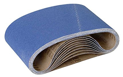 RETOL Schleifbänder, 800 x 300 mm (10 Stk.), Korn 60 | f. Bandschleifmaschinen, Zirkonkorund