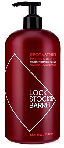 Lock Stock & Barrel Reconstruct Protein Thickening Shampoo For Men 1000ml