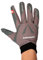 BARNETT FRG-03 American Football Handschuhe Empfänger Receiver Profi, RE,DB,RB grau (L)