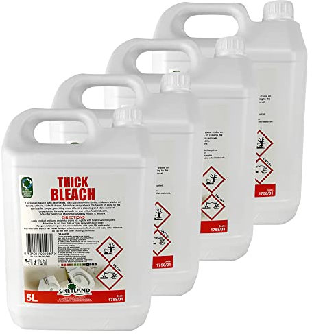 Ideal 365 Thick Bleach (Thick Power Bleach) 4 X 5 Litres