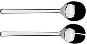Alessi REB09/14 Ovale Posate per Insalata, Acciaio Inossidabile 18/10