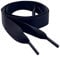 My Ribbon Laces 142cm or 56 Long Black Flat Satin Ribbon Shoelaces for Trainers Sneakers Shoes