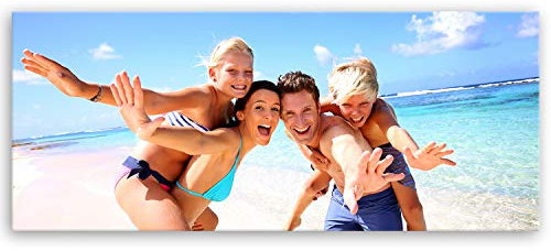 ge Bildet hochwertiges Leinwandbild XXL Panorama - Ihr eigenes Foto - Ihr Wunsch-Motiv auf Künstler-Leinwand - 120 x 50 cm einteilig 1463