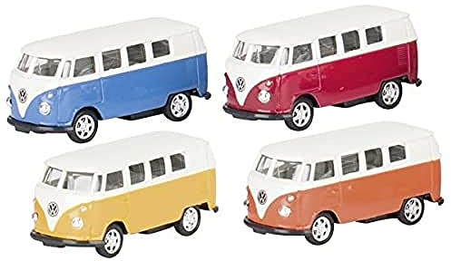 Goki 4013594120302 Fahrzeuge VW Microbus (1962), Spritzguß, Maßstab 1:60