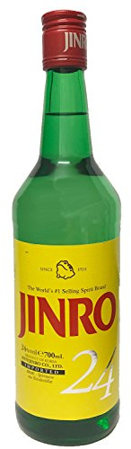 Jinro Soju, neutral, alkoholisches Getränk, Flasche, Korean Distilled Beverage, Mixology Specialty, 700 Milliliter