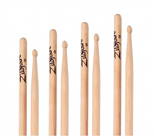 Zildjian SDSP178 5B Wood Tip baguettes (4 paires)