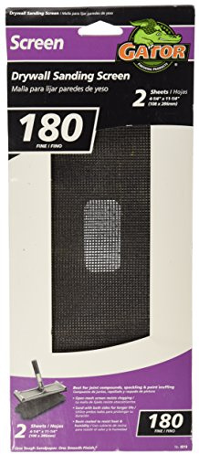 4-3/8 X 11 180-Grit Drywall Sanding Screens (Pack of 2)