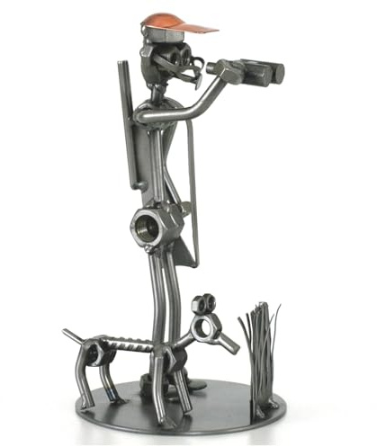 metalman24 Schraubenmännchen JÄGER handgefertigte ausgefallene Geschenkidee