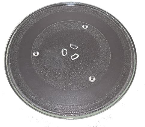 Ufixt Microwave Turntable Glass 345mm Fits Samsung, Sanyo, Sharp, Swan, Teka, Tesco, Tricity and Whirlpool Universal