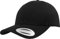 Flexfit Damen und Herren Baseball Caps Curved Classic Snapback Cap, Farbe Schwarz