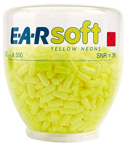 3M E-A-R Classic Inserti Auricolari, Senza Cordicella, 500 Coppie
