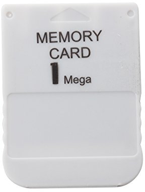 SODIAL(R) White 1 MB 1MB Memory Card Stick For Playstation 1 One PS1 PSX Game